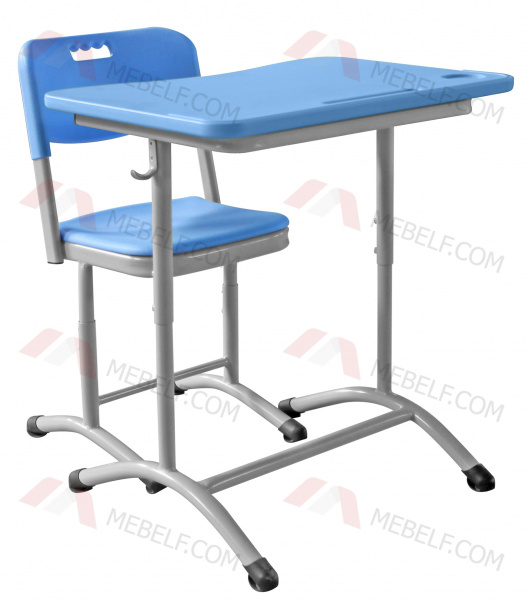 Школьный стол ШСТ11 и стул ШС01, синий