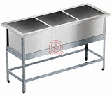 Ванна моечная трехсекционная "Бизнес" ВМБ 2000/703 фото